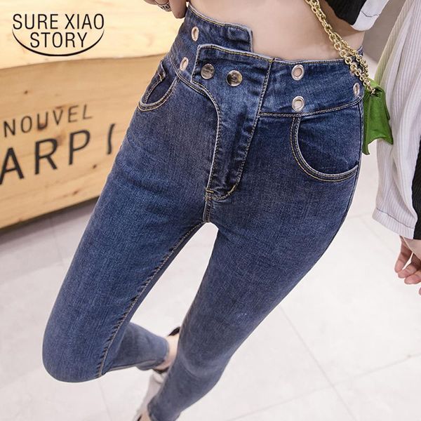 women's jeans autumn spring korean fashion stretch high waist pencil pants women soft skinny embroidered flares ladies trousers 8247 50, Blue
women's jeans autumn spring korean fashion stretch high waist pencil pants women soft skinny embroidered flares ladies trousers 8247 50, Blue
