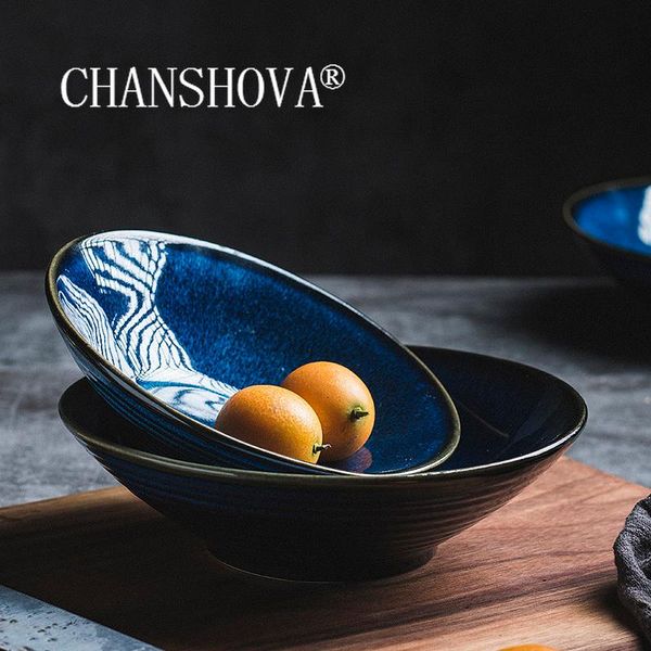 bowls chanshova 6/8/9 inch ceramic blue kiln random texture color glazed personality bowl noodle salad porcelain soup g157
bowls chanshova 6/8/9 inch ceramic blue kiln random texture color glazed personality bowl noodle salad porcelain soup g157