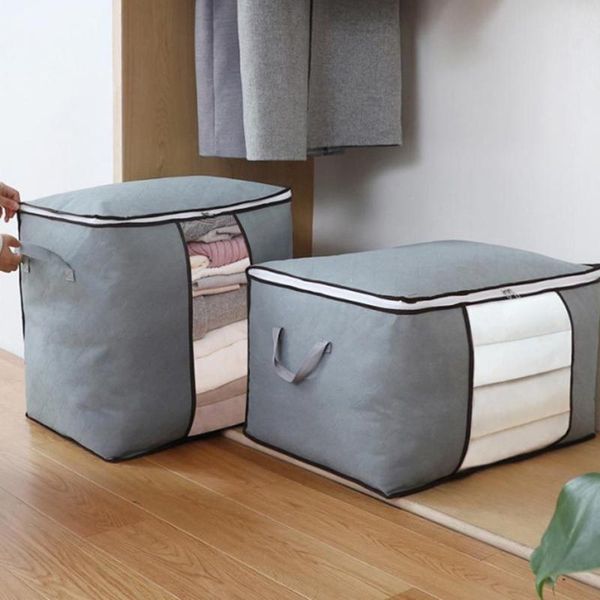 storage bags non-woven clothes bag folding dustproof quilt clothing organizer large capacity household supply
storage bags non-woven clothes bag folding dustproof quilt clothing organizer large capacity household supply