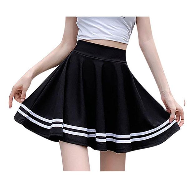 skirts skirt women 2021 spring south korean fashion high waist buttons pleated jupe female black/white mini faldas jan 2nd
skirts skirt women 2021 spring south korean fashion high waist buttons pleated jupe female black/white mini faldas jan 2nd