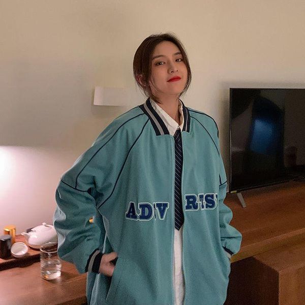 women's jackets varsity jackt women fashion spring autumn loose korean preppy harajuku bf baseball uniform all-match casual vintage jac, Black;brown
women's jackets varsity jackt women fashion spring autumn loose korean preppy harajuku bf baseball uniform all-match casual vintage jac, Black;brown