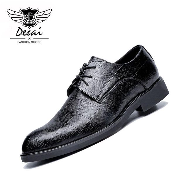 dress shoes desai british classic simple business pointed toe men's fashion formal lace up casual black brown
dress shoes desai british classic simple business pointed toe men's fashion formal lace up casual black brown