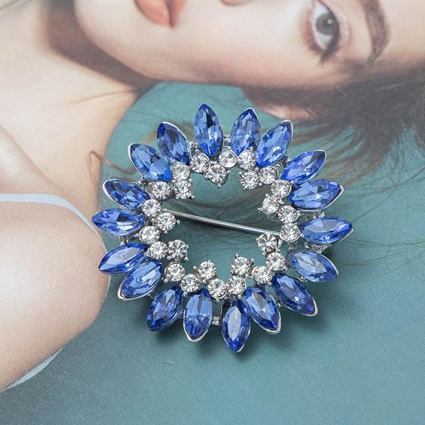 pins, brooches rhao elegant blue round flower for women men suit coat corsage girls dress bags badges scarf buckles jewelry accessory, Gray
pins, brooches rhao elegant blue round flower for women men suit coat corsage girls dress bags badges scarf buckles jewelry accessory, Gray