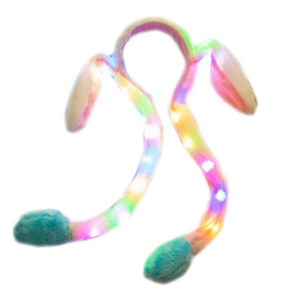 hair accessories women girls cute led light up headband with airbag moving ears children long plush toy hoop party po props, Slivery;white
hair accessories women girls cute led light up headband with airbag moving ears children long plush toy hoop party po props, Slivery;white