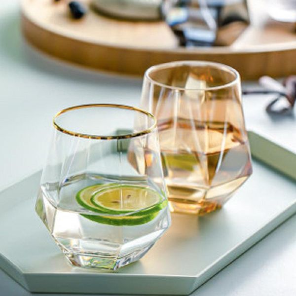 wine glasses 1pc creative hexagonal diamond cup glass heat-resistant geometric breakfast milk juice cafe bar decor
wine glasses 1pc creative hexagonal diamond cup glass heat-resistant geometric breakfast milk juice cafe bar decor