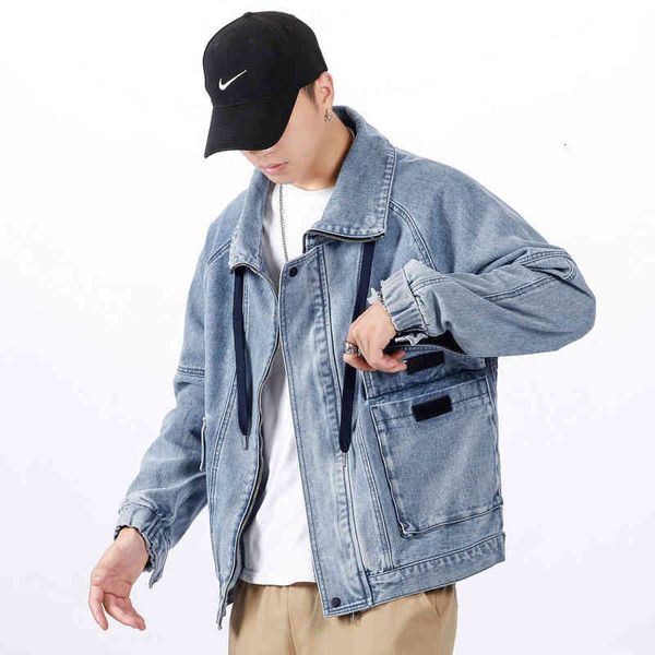 men's jackets denim 2021 plus size spring and autumn light blue zipper printed large, Black;brown
men's jackets denim 2021 plus size spring and autumn light blue zipper printed large, Black;brown
