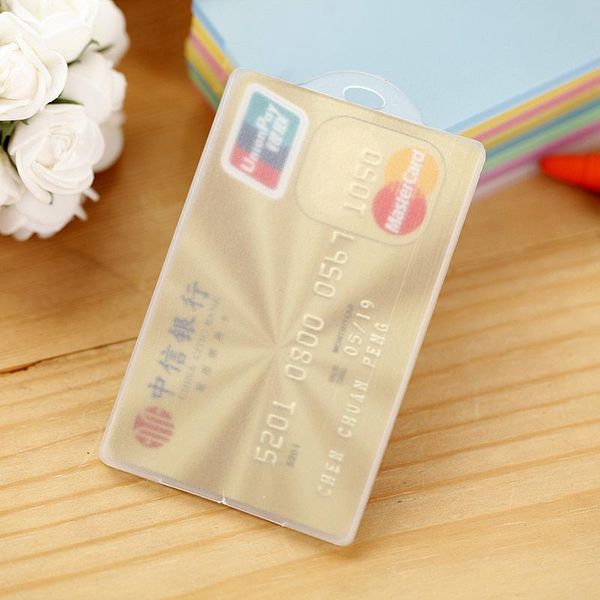card holders 1pc plastic cover badge bank holder protector case cardholder transparent id drop, Brown;gray
card holders 1pc plastic cover badge bank holder protector case cardholder transparent id drop, Brown;gray