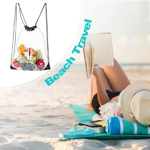 pcstransparent drawstring backpack fruit storage tote gym bag sport pack 45 x 34cm large capacity lightweight beach
pcstransparent drawstring backpack fruit storage tote gym bag sport pack 45 x 34cm large capacity lightweight beach
