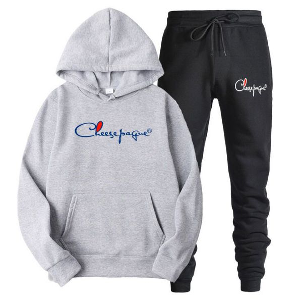 men brand printing tracksuit casual fashion men's sportswear jacket pants two pieces set 2022 spring autumn jogger sports suit, Gray
men brand printing tracksuit casual fashion men's sportswear jacket pants two pieces set 2022 spring autumn jogger sports suit, Gray