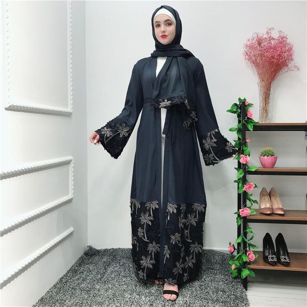 women's trench coats --2021 female spring and summer plus size middle-east stitching three-dimensional flower fashion cardigan, Tan;black
women's trench coats --2021 female spring and summer plus size middle-east stitching three-dimensional flower fashion cardigan, Tan;black