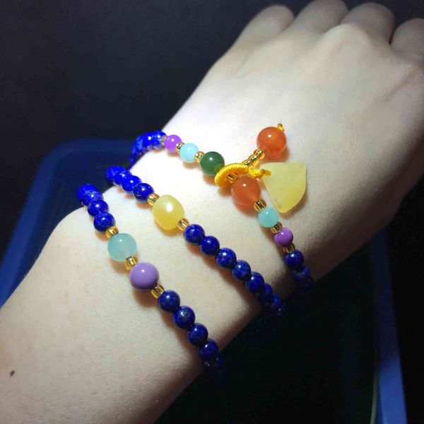 chinese style products natural lapis lazuli bracelet multi turn diy raw ore old has a large amount
chinese style products natural lapis lazuli bracelet multi turn diy raw ore old has a large amount