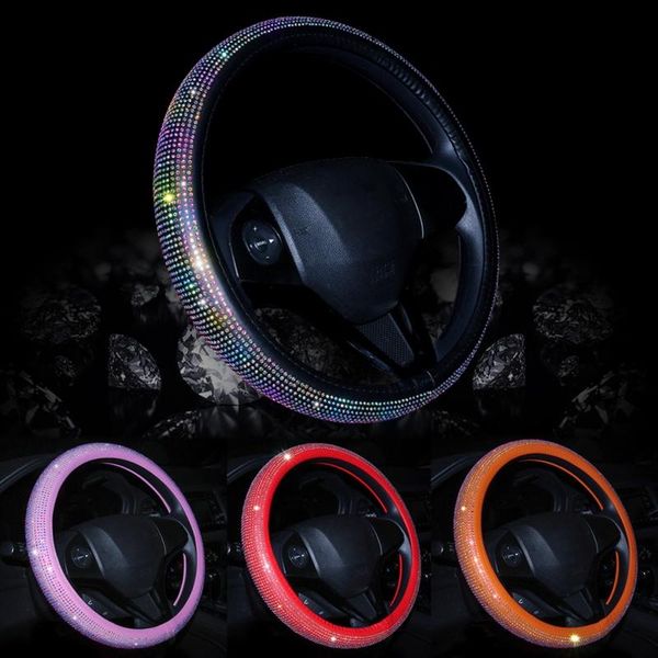 steering wheel covers bling rhinestones crystal car cover pu leather steering-wheel auto accessories case styling
steering wheel covers bling rhinestones crystal car cover pu leather steering-wheel auto accessories case styling