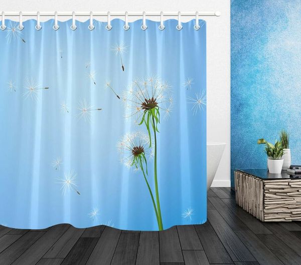 shower curtains blue sky dandelion seeds fabric curtain set & hooks bathroom decor
shower curtains blue sky dandelion seeds fabric curtain set & hooks bathroom decor
