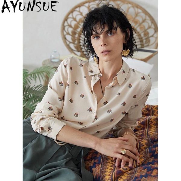 kawaii shirt 100% silk female long sleeve elegant blouse women spring autumn shirts 2021 ropa mujer women's blouses &, White
kawaii shirt 100% silk female long sleeve elegant blouse women spring autumn shirts 2021 ropa mujer women's blouses &, White
