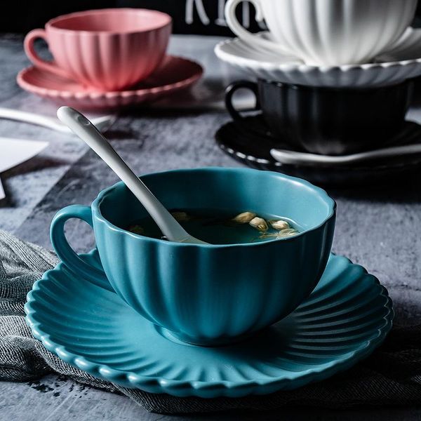 cups & saucers european ceramic coffee cup set simple creative solid color with spoon arabic travel tazas de cafe drinkware be50mu
cups & saucers european ceramic coffee cup set simple creative solid color with spoon arabic travel tazas de cafe drinkware be50mu