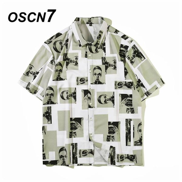 men's casual shirts oscn7 printed short sleeve shirt men street 2021 hawaii beach oversize women fashion harujuku for ce011016, White;black
men's casual shirts oscn7 printed short sleeve shirt men street 2021 hawaii beach oversize women fashion harujuku for ce011016, White;black