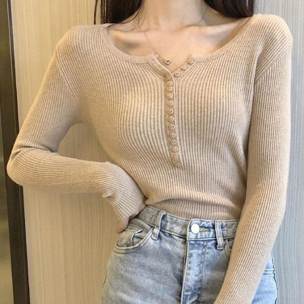 women's sweaters autumn winter ribbed basic slim long sleeve women knitted pullovers casual jumper lady 2021 female sweater, White;black
women's sweaters autumn winter ribbed basic slim long sleeve women knitted pullovers casual jumper lady 2021 female sweater, White;black