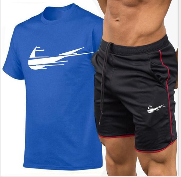2021 men casual set fashion 2 pcs suitshort sleeve tracksuit t-shirt shorts sets male sportswear summer sportsuit plus size s-xxl, Gray
2021 men casual set fashion 2 pcs suitshort sleeve tracksuit t-shirt shorts sets male sportswear summer sportsuit plus size s-xxl, Gray