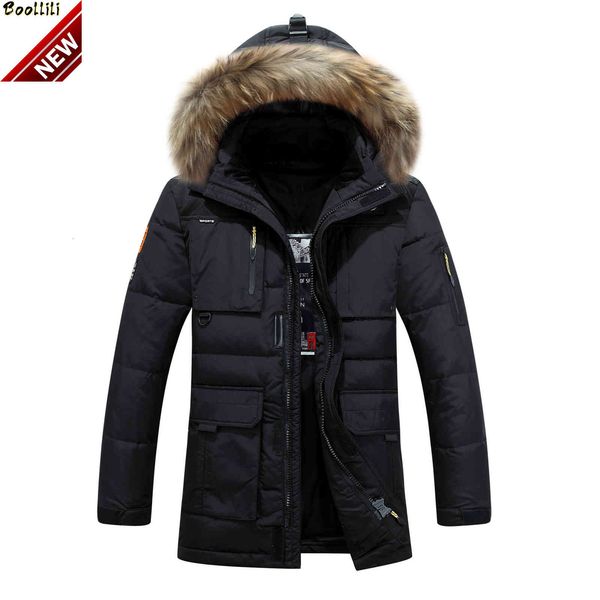 thicken warm winter duck down jacket for men fur collar parkas hooded coat plus size overcoat western style male coats, Black
thicken warm winter duck down jacket for men fur collar parkas hooded coat plus size overcoat western style male coats, Black