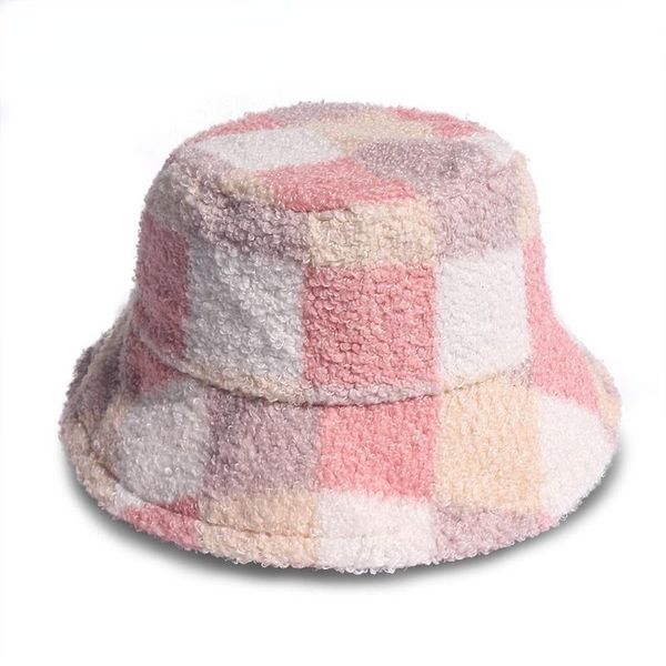 wide brim hats outdoor fashion panama fishing caps faux fur check plaid bucket bob chapeau femme winter gorras, Blue;gray
wide brim hats outdoor fashion panama fishing caps faux fur check plaid bucket bob chapeau femme winter gorras, Blue;gray