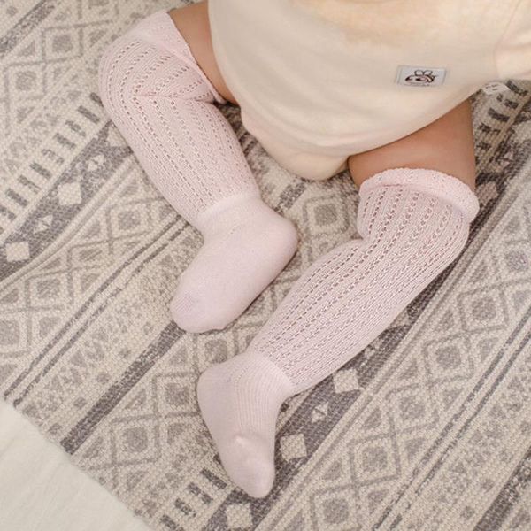 summer breathable baby socks soft cotton knee high solid color toddler kids boys girls long for 0-12m, Pink;yellow
summer breathable baby socks soft cotton knee high solid color toddler kids boys girls long for 0-12m, Pink;yellow