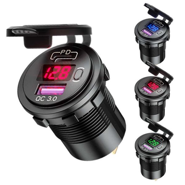 car 48w 12v/24v truck rv atv charger socket type c pd+qc 3.0 quick charger with led voltmeter witch car charger for phone laptop
car 48w 12v/24v truck rv atv charger socket type c pd+qc 3.0 quick charger with led voltmeter witch car charger for phone laptop