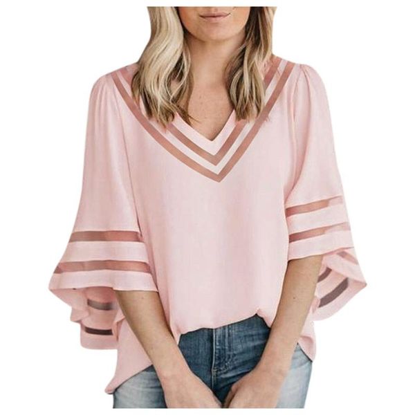 women's blouses & shirts women summer blouse casual loose hollow out bat sleeve shirt for female ladies daily v-neck personalized b, White
women's blouses & shirts women summer blouse casual loose hollow out bat sleeve shirt for female ladies daily v-neck personalized b, White