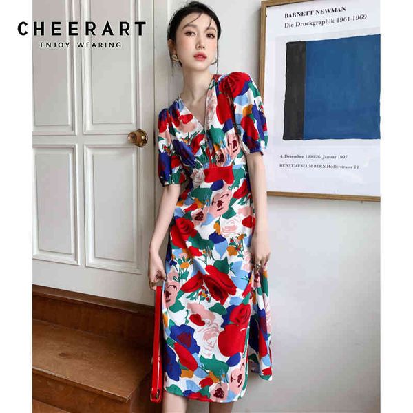 puff sleeve red long dress somen v neck short floral print midi ladies vacation outfits summer beach 210427, Black;gray
puff sleeve red long dress somen v neck short floral print midi ladies vacation outfits summer beach 210427, Black;gray