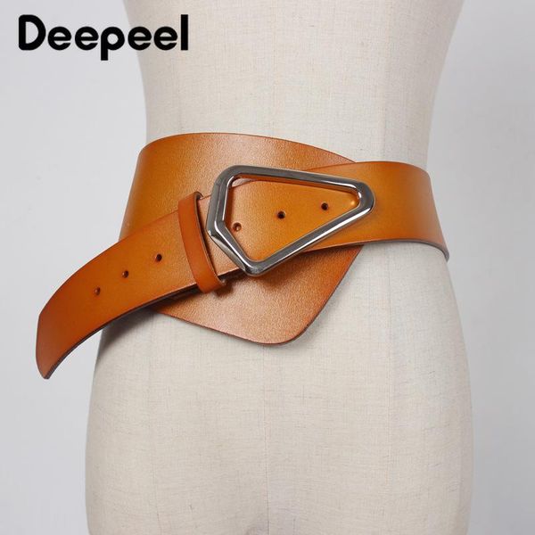 belts deepeel 1pc 11.5-4.8*102cm women genuine leather cummerbunds fashion corset decorative wide belt luxury female waist corsets, Black;brown
belts deepeel 1pc 11.5-4.8*102cm women genuine leather cummerbunds fashion corset decorative wide belt luxury female waist corsets, Black;brown