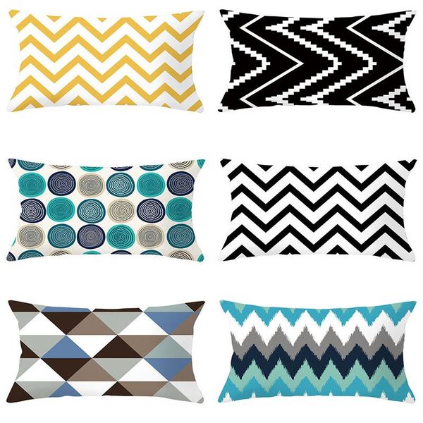 cushion/decorative pillow geometry cushion cover 30x50 polyester pillowcase decorative sofa cushions pillowcover home decor black yellow cas
cushion/decorative pillow geometry cushion cover 30x50 polyester pillowcase decorative sofa cushions pillowcover home decor black yellow cas