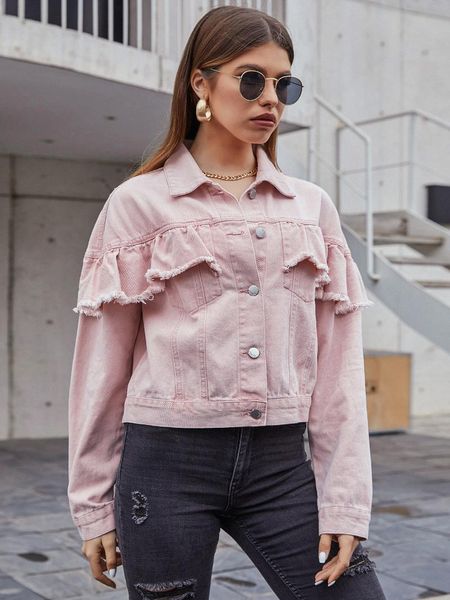 women's jackets jean jacket girls denim style fresh and simple trend casual female outwear pink, Black;brown
women's jackets jean jacket girls denim style fresh and simple trend casual female outwear pink, Black;brown