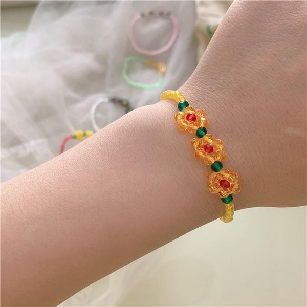 beaded, strands fashion retro color flower bracelet rainbow crystal all-match beaded women, Black
beaded, strands fashion retro color flower bracelet rainbow crystal all-match beaded women, Black