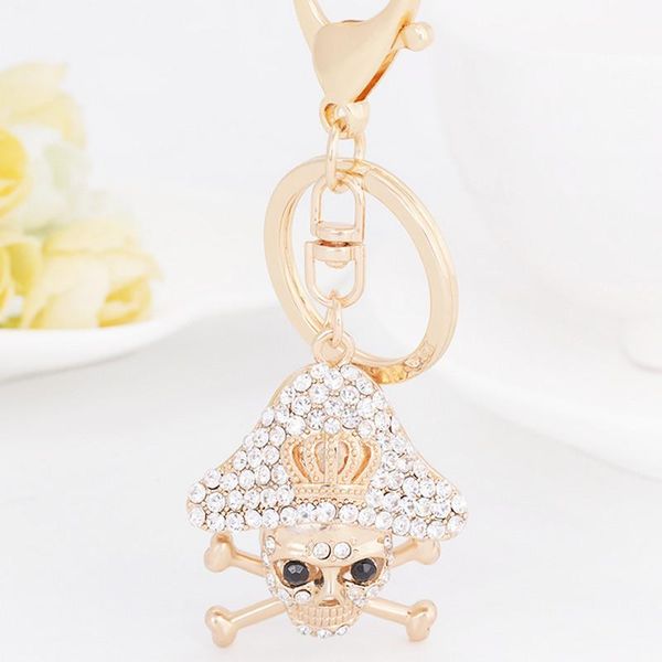 keychains adojewello jewelry rhinestone crystal exquisite skulls keychain keyring for car handbag key holder wholesale, Silver
keychains adojewello jewelry rhinestone crystal exquisite skulls keychain keyring for car handbag key holder wholesale, Silver