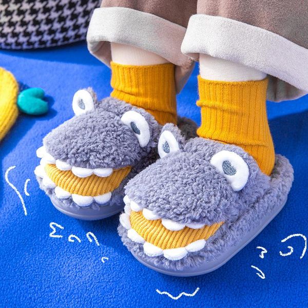 slipper children' cotton slippers autumn winter cute cartoon home soft bottom indoor shoes kids warm furry for girls boys, Black;grey
slipper children' cotton slippers autumn winter cute cartoon home soft bottom indoor shoes kids warm furry for girls boys, Black;grey