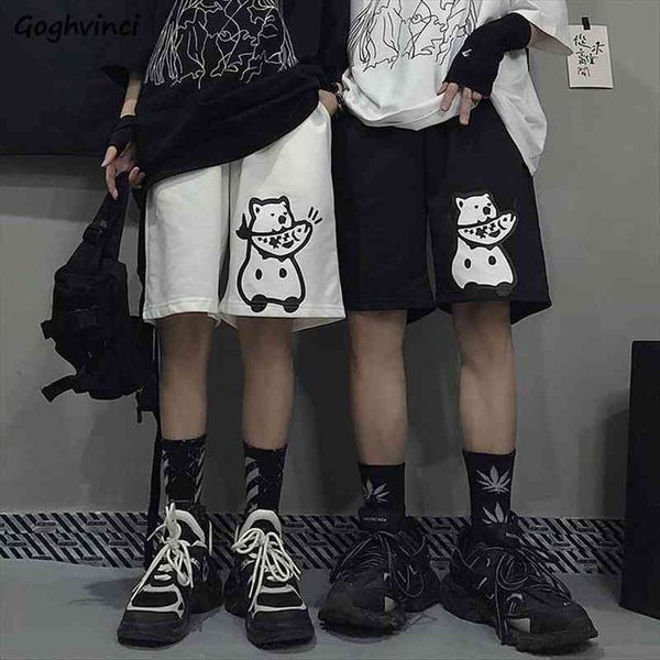 women shorts half-length loose plus size 2xl printing cartoon streetwear bf soft harajuku korean chic simple daily trendy, White;black
women shorts half-length loose plus size 2xl printing cartoon streetwear bf soft harajuku korean chic simple daily trendy, White;black