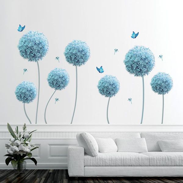 wall stickers large blue flower home decor decals 3d sticker living room decoration murals
wall stickers large blue flower home decor decals 3d sticker living room decoration murals