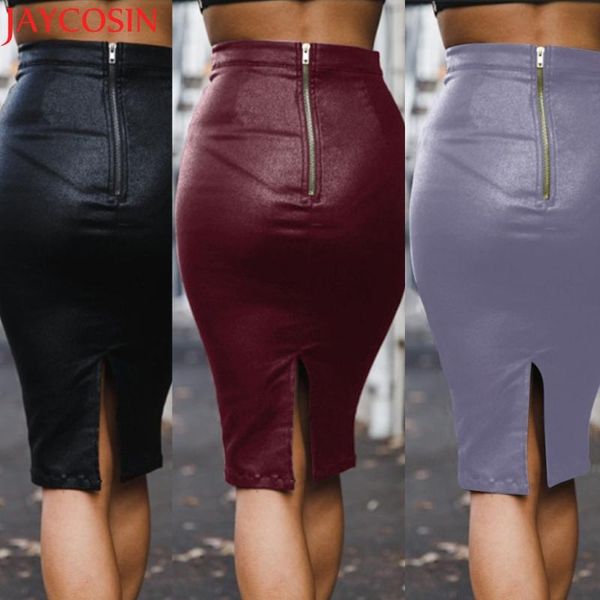 skirts klv women's fashion elastic autumn high waisted skirt zipper stretch bodycon below knee women st10, Black
skirts klv women's fashion elastic autumn high waisted skirt zipper stretch bodycon below knee women st10, Black