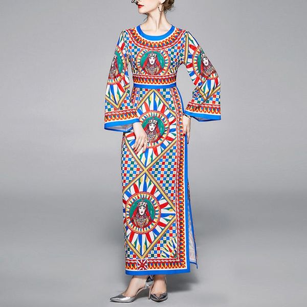 casual dresses vsue women's indie folk geometric patchwork print o-neck zipper flare long sleeve split maxi dress d2565, Black;gray
casual dresses vsue women's indie folk geometric patchwork print o-neck zipper flare long sleeve split maxi dress d2565, Black;gray