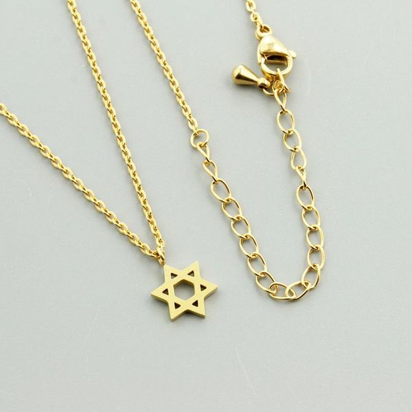 pendant necklaces wicca jewelry jewish ethnic star of david necklace women men stainless steel gold color chain hexagram collares femme, Silver
pendant necklaces wicca jewelry jewish ethnic star of david necklace women men stainless steel gold color chain hexagram collares femme, Silver