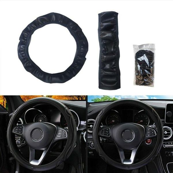 steering wheel covers car cover embossing braid needles thread artificial leather suite diy texture soft auto accessories
steering wheel covers car cover embossing braid needles thread artificial leather suite diy texture soft auto accessories