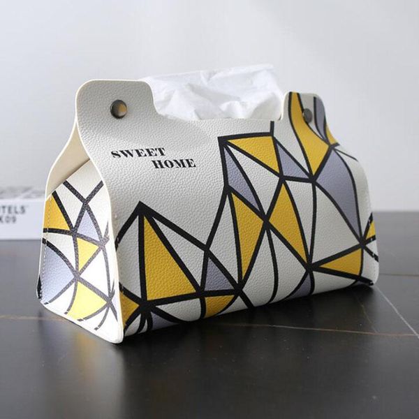 tissue boxes & napkins nordic style geometry pattern leather box car carry office deskornaments napkin holder tiisue storage bag home de
tissue boxes & napkins nordic style geometry pattern leather box car carry office deskornaments napkin holder tiisue storage bag home de