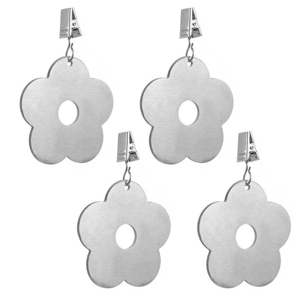 4pcs windproof table cover clips weights hangers tablecloth pendant cloth