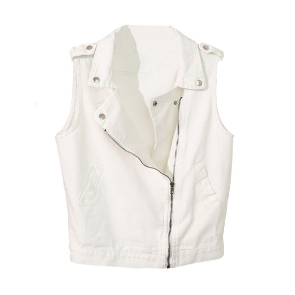 women's vests casual zipper denim coat women korean sleeveless jacket spring loose short student jeans vest streetwear waistcoat f, Black;white
women's vests casual zipper denim coat women korean sleeveless jacket spring loose short student jeans vest streetwear waistcoat f, Black;white