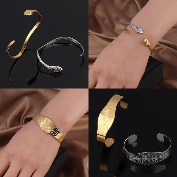 gold color silver fashion feather bangles for women cuff and bracelet couples vintage party jewelry gifts bangle, Black
gold color silver fashion feather bangles for women cuff and bracelet couples vintage party jewelry gifts bangle, Black