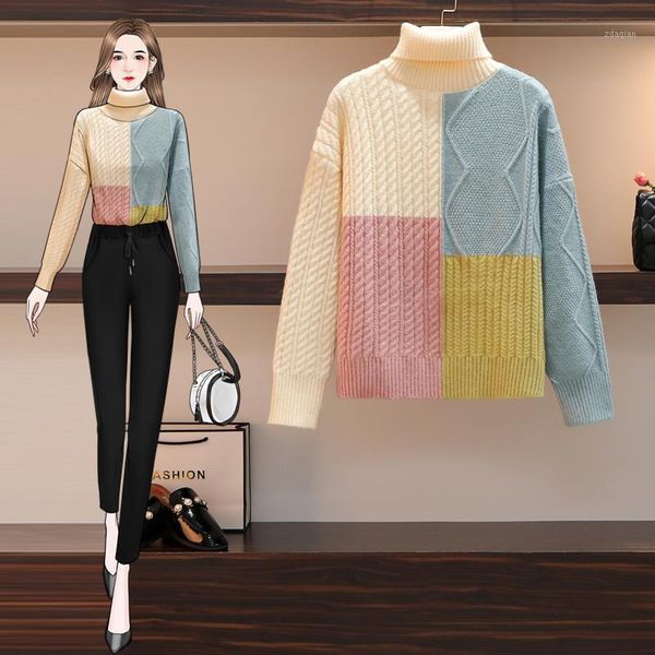 women's sweaters classic fit lightweight long-sleeve tutleneck sweater for women sweet pink blue patchwork pullover female jumpers, White;black
women's sweaters classic fit lightweight long-sleeve tutleneck sweater for women sweet pink blue patchwork pullover female jumpers, White;black