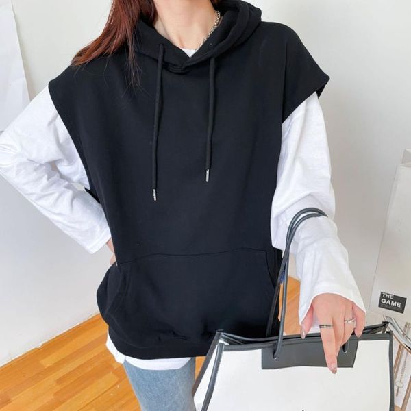women's vests fashion women oversized tank hoodies kangaroo pocket large size simple plain basic hooded sweatshirt pullovers sleeveless, Black;white
women's vests fashion women oversized tank hoodies kangaroo pocket large size simple plain basic hooded sweatshirt pullovers sleeveless, Black;white