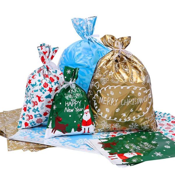 gift wrap 30pcs kerst cadeau inpakken tassen vakantie behandelt zak geschenkverpakking met linten candy verpakking kerstcadea
gift wrap 30pcs kerst cadeau inpakken tassen vakantie behandelt zak geschenkverpakking met linten candy verpakking kerstcadea