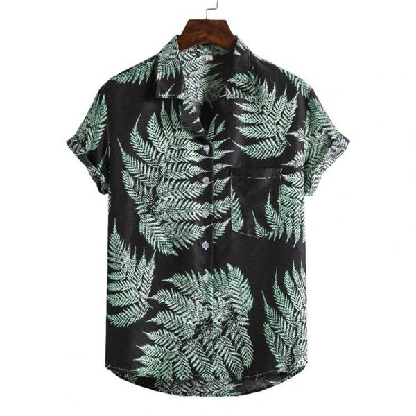 men's casual shirts 2021 summer fashion beach shirt leaf print buttons men short sleeve lapel polyester cotton for vacation, White;black
men's casual shirts 2021 summer fashion beach shirt leaf print buttons men short sleeve lapel polyester cotton for vacation, White;black