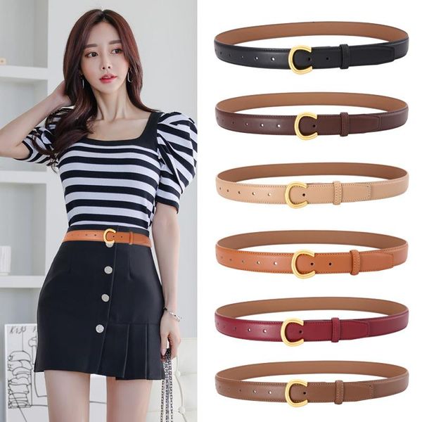 belts style ladies belt leather letters alloy buckle solid color all-match jeans suit dress fashion temperament 1.8x105cm, Black;brown
belts style ladies belt leather letters alloy buckle solid color all-match jeans suit dress fashion temperament 1.8x105cm, Black;brown