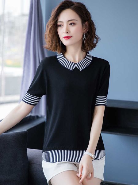spring summer lazy knit oversize sweater women's pullover korean loose bottoming shirt big sweater jumper mujer 210604, White;black
spring summer lazy knit oversize sweater women's pullover korean loose bottoming shirt big sweater jumper mujer 210604, White;black